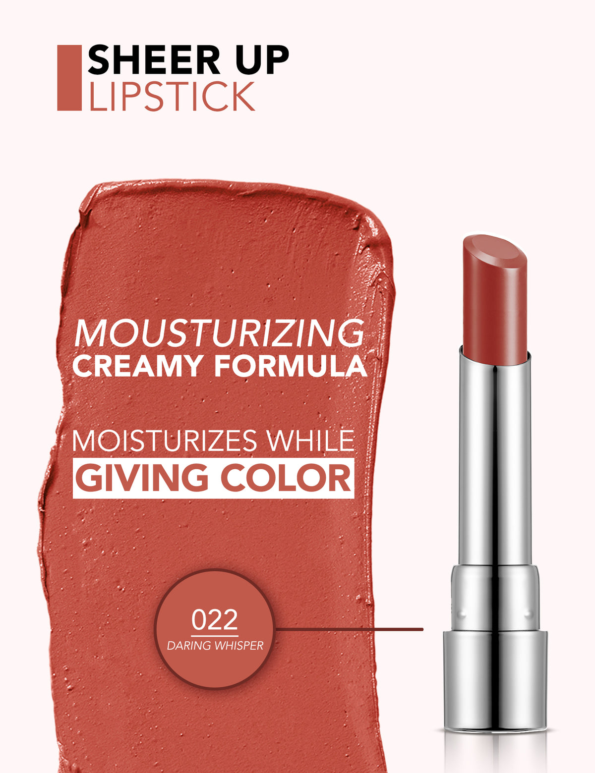 FLORMAR LIPSTICK SHEER UP