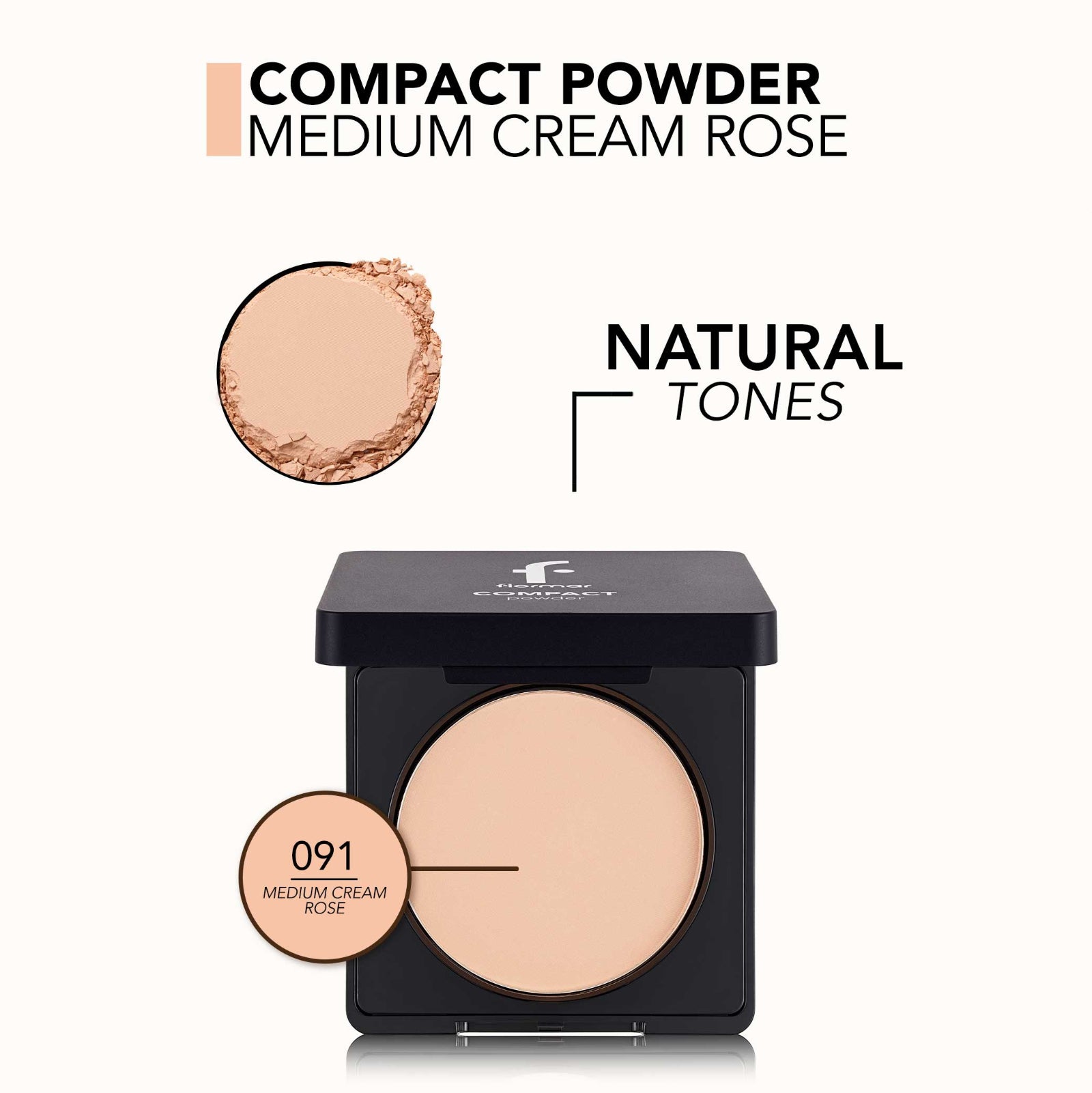FLORMAR COMPACT POWDER 091 - D.Watson Cosmetics