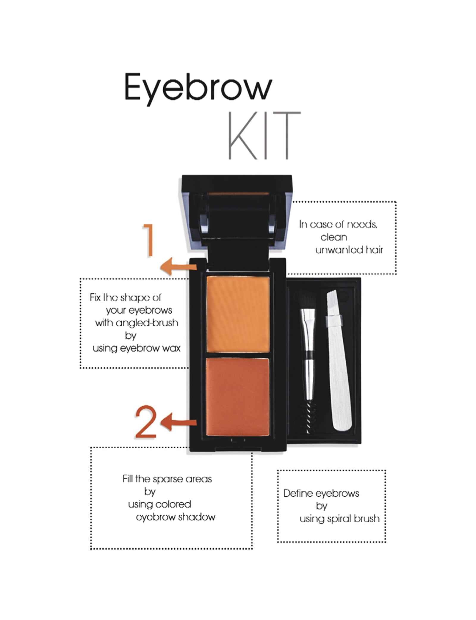 FLORMAR EYEBROW DESIGN KIT 20