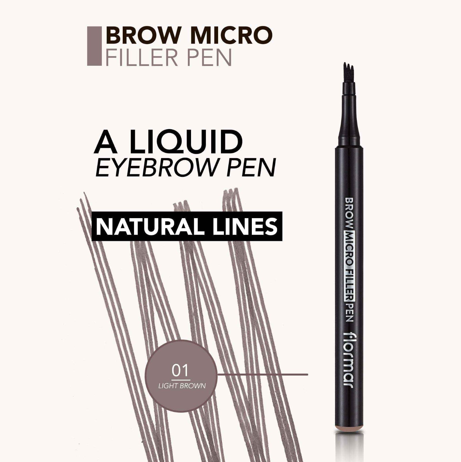FLORMAR EYEBROW MICRO FILLER PEN 001