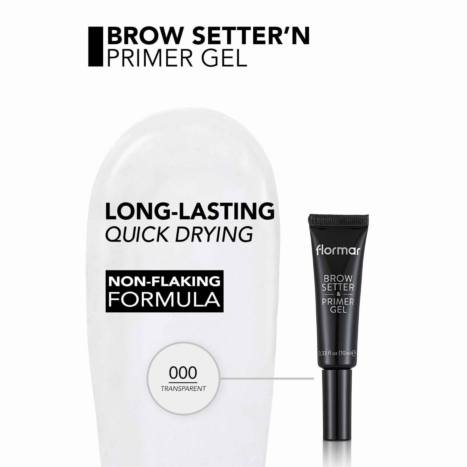 FLORMAR EYEBROW PRIMER SETTER GEL 10ML