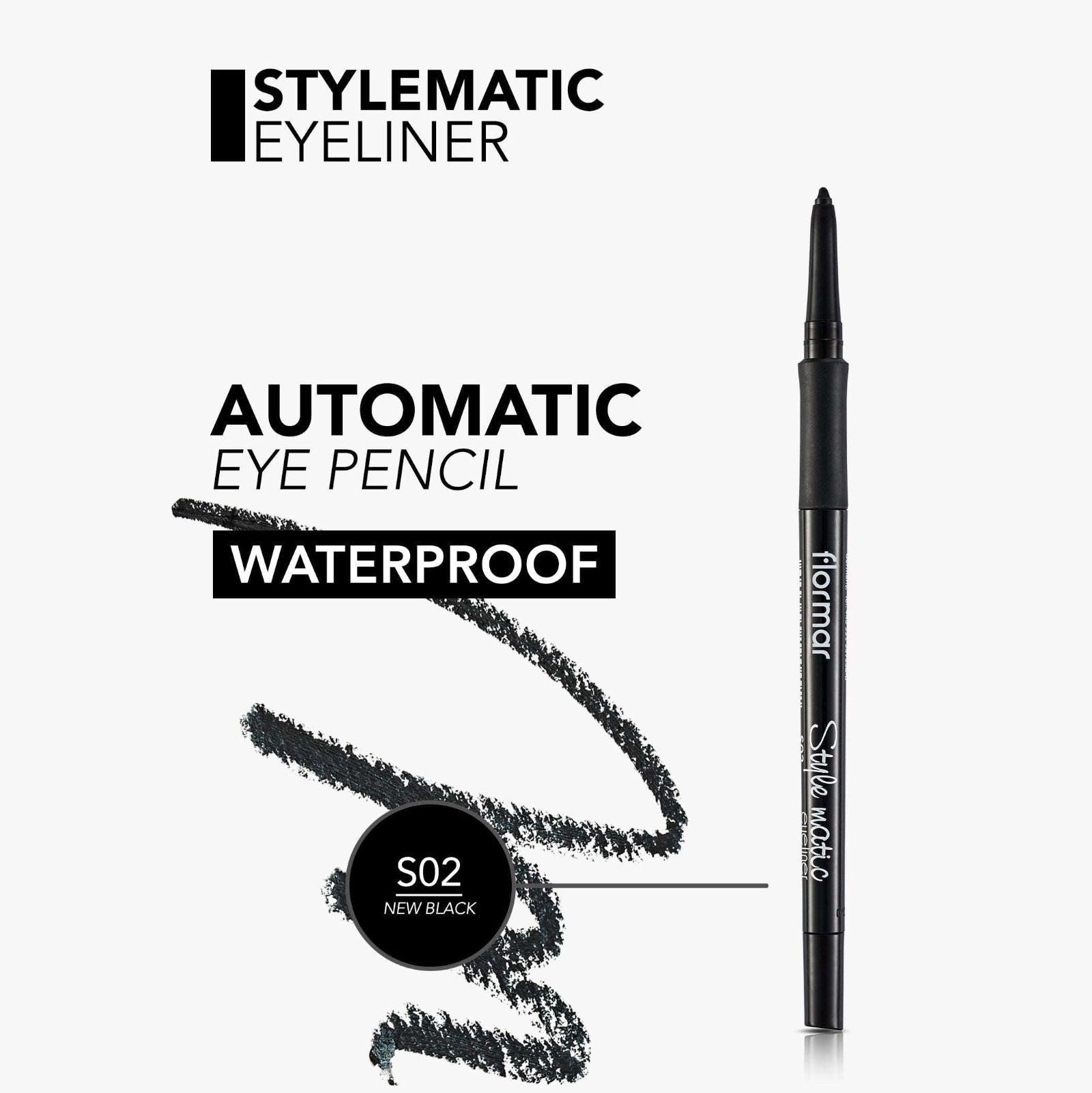FLORMAR EYELINER STYLE MATIC S02