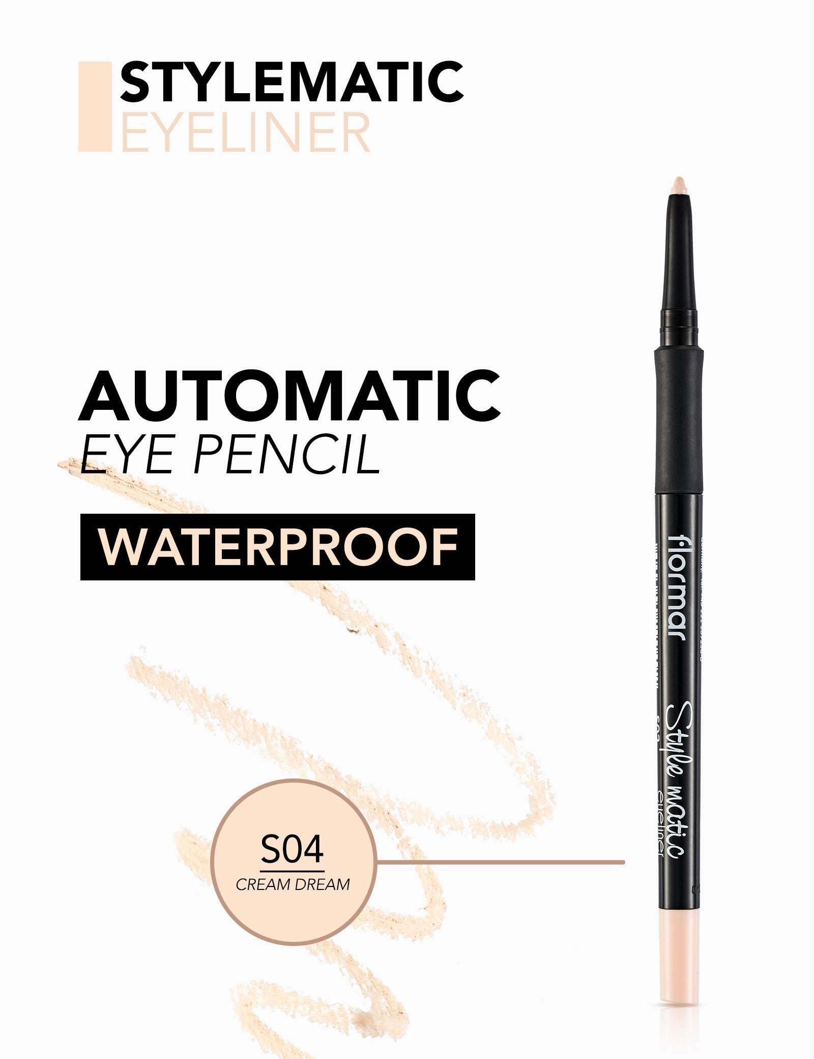FLORMAR EYELINER STYLE MATIC S04