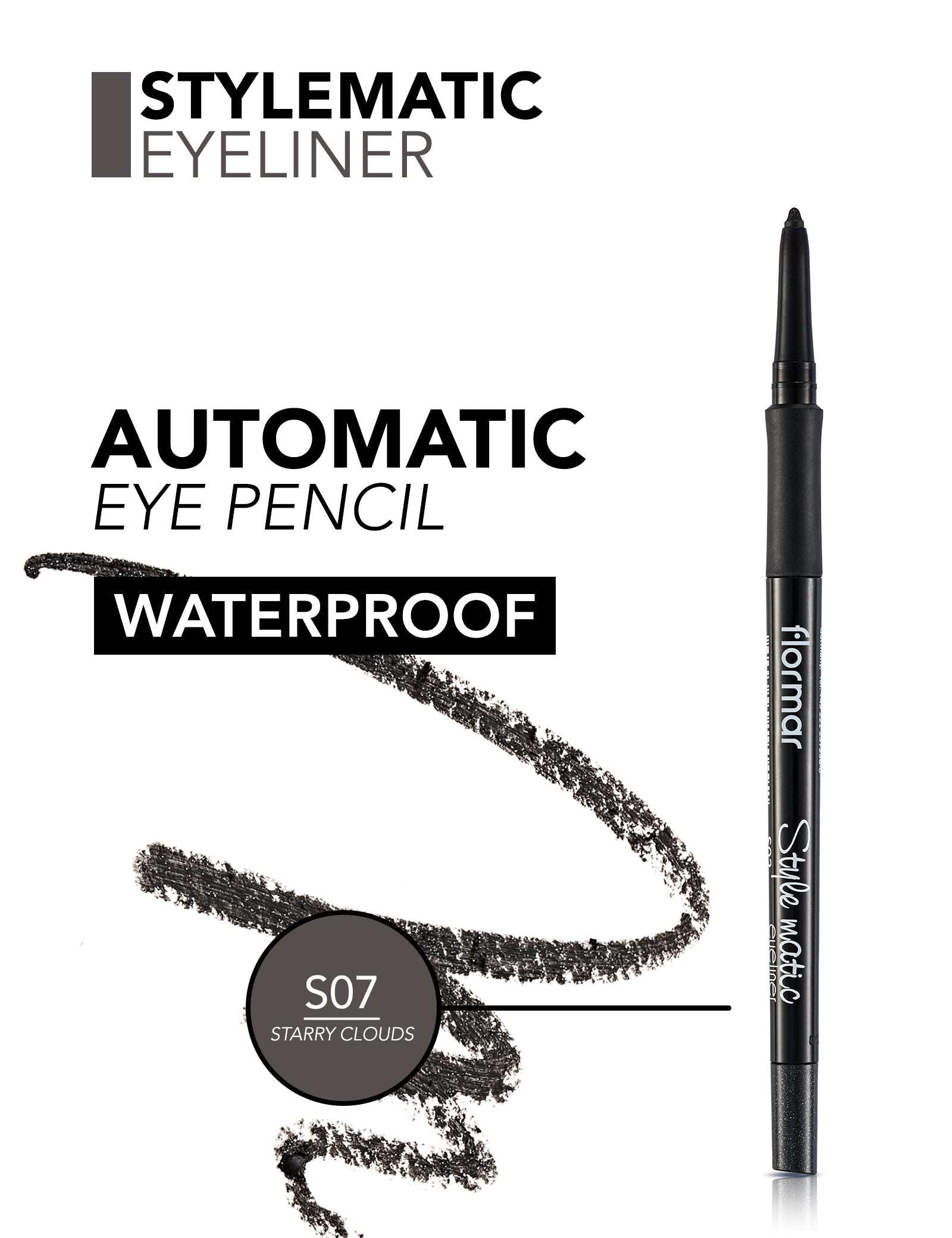 FLORMAR EYELINER STYLE MATIC S07