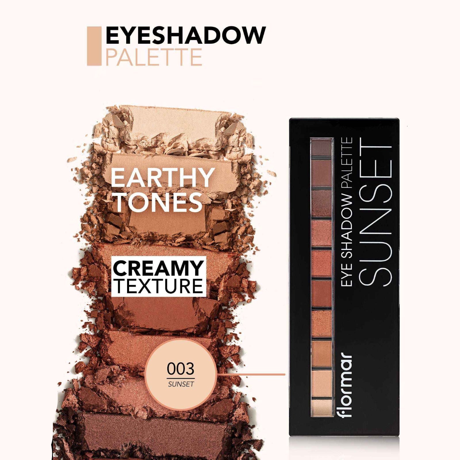 FLORMAR EYE SHADOW PALETTE SUNSET