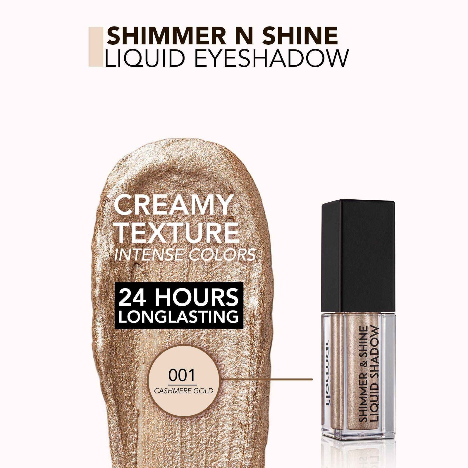 FLORMAR EYE SHADOW SHIMMER SHINE LIQUID 01