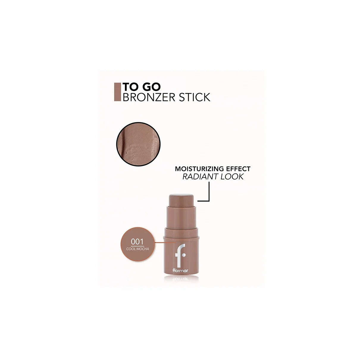 FLORMAR BRONZER STICK TO GO