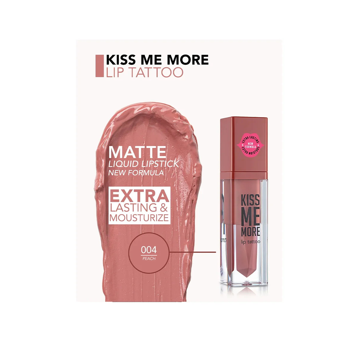 FLORMAR LIPSTICK SHINE KISS ME MORE