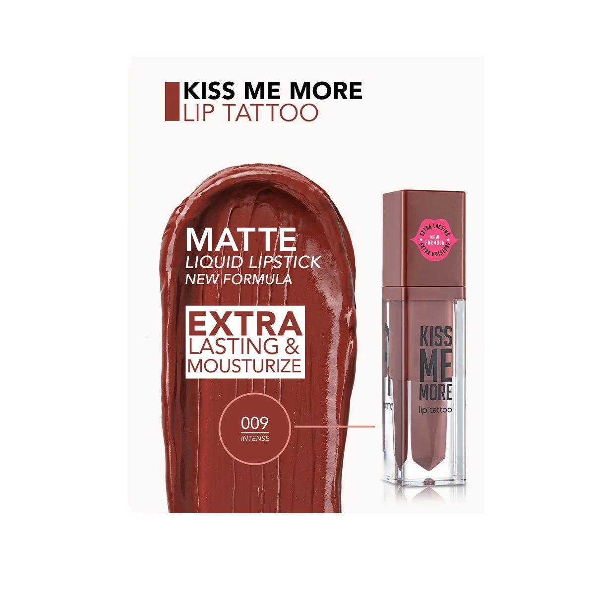 FLORMAR LIPSTICK SHINE KISS ME MORE