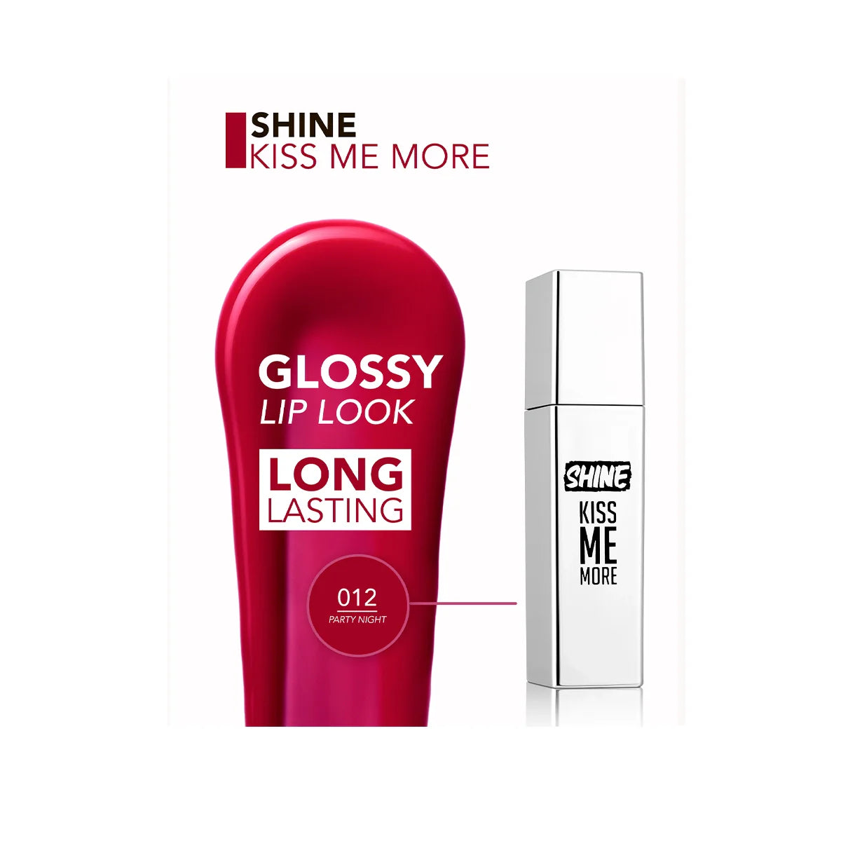 FLORMAR LIPSTICK SHINE KISS ME MORE