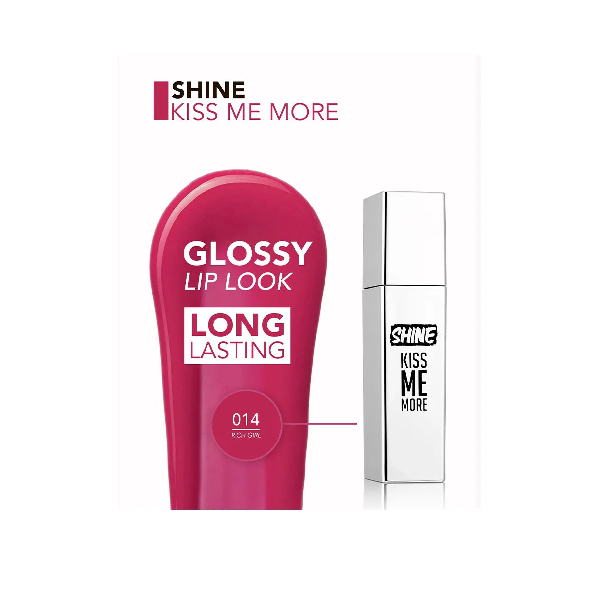 FLORMAR LIPSTICK SHINE KISS ME MORE