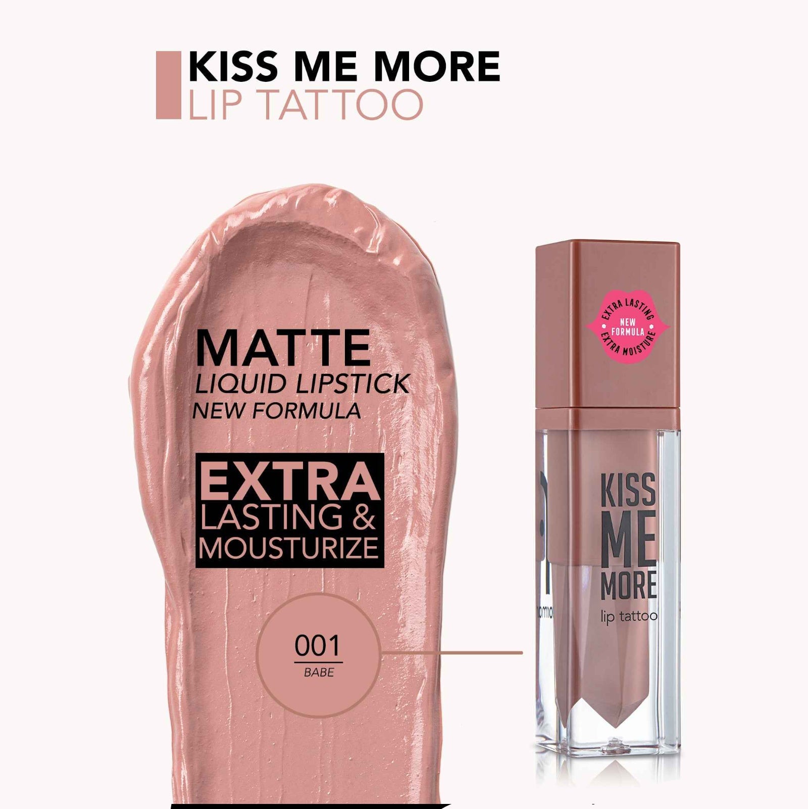 FLORMAR LIP TATTO KISS ME MORE