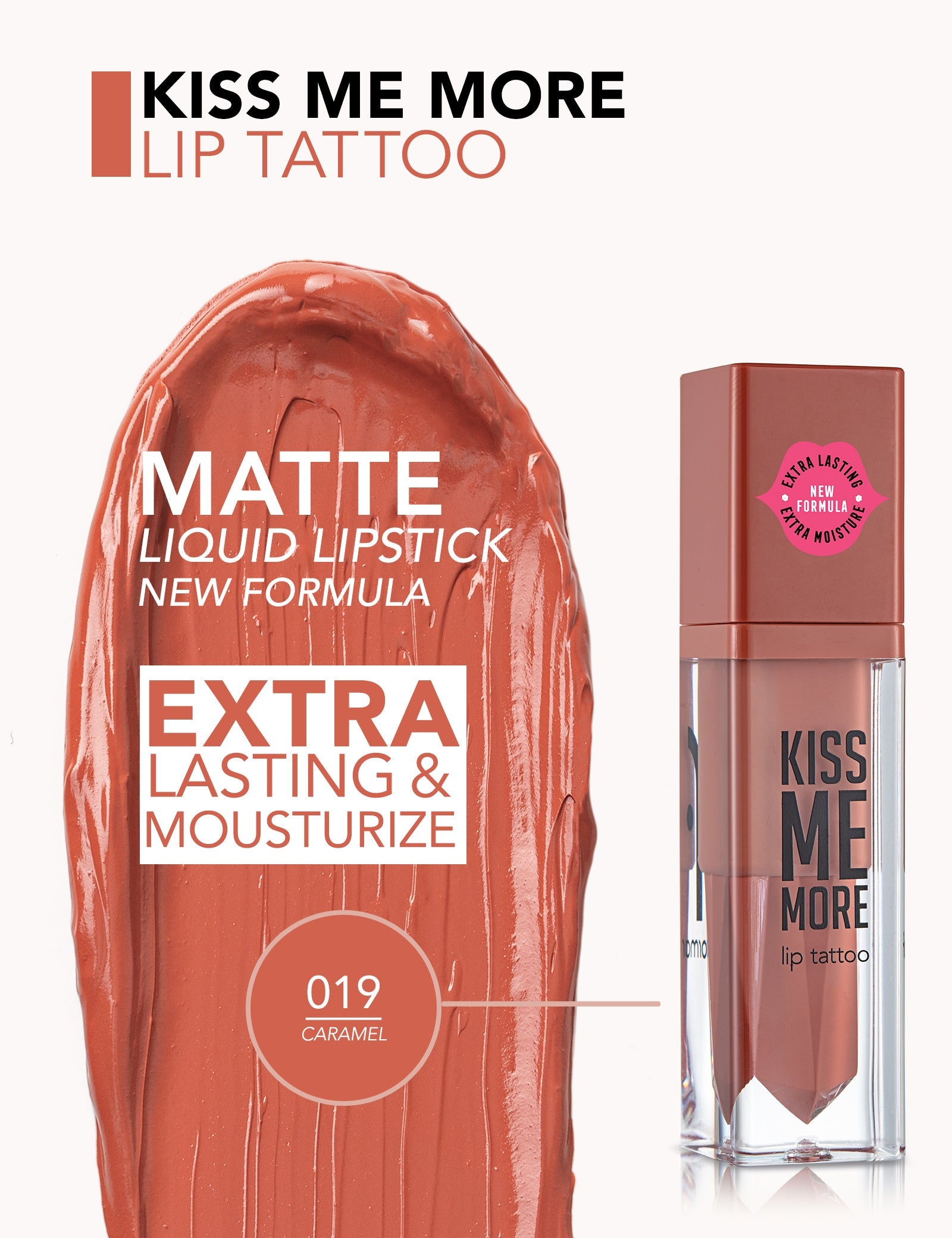 Flormar Lip Tattoo Kiss Me More Long Lasting Color