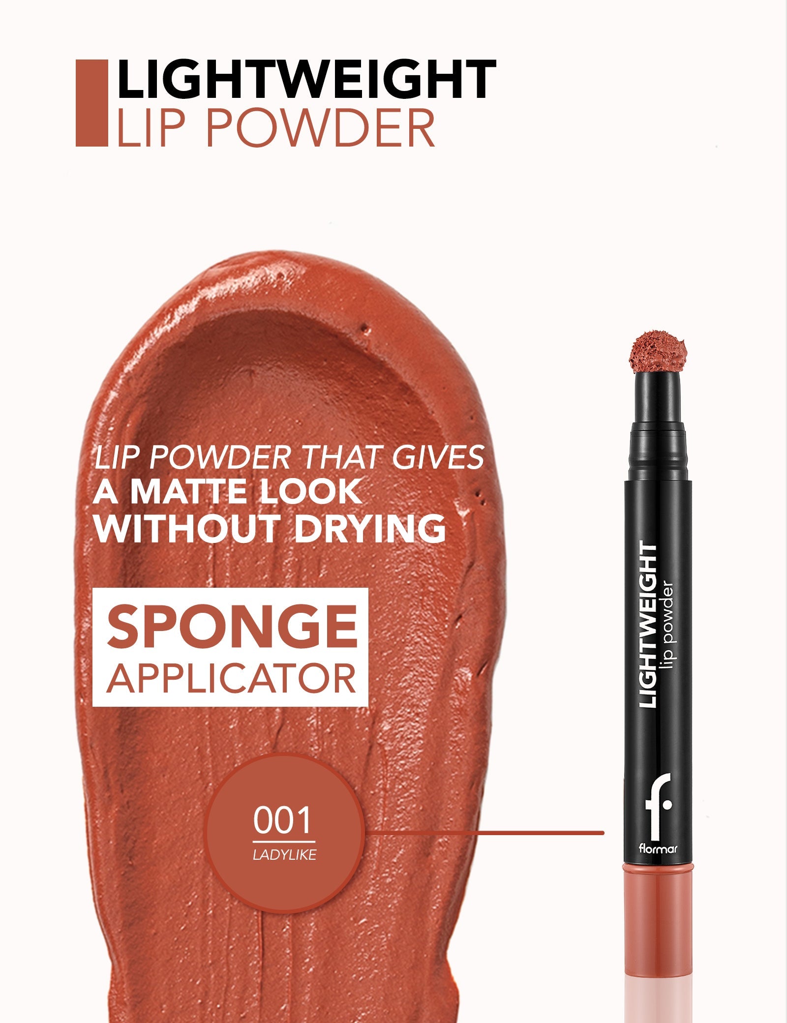 FLORMAR LIP POWDER LIGHTWEIGHT
