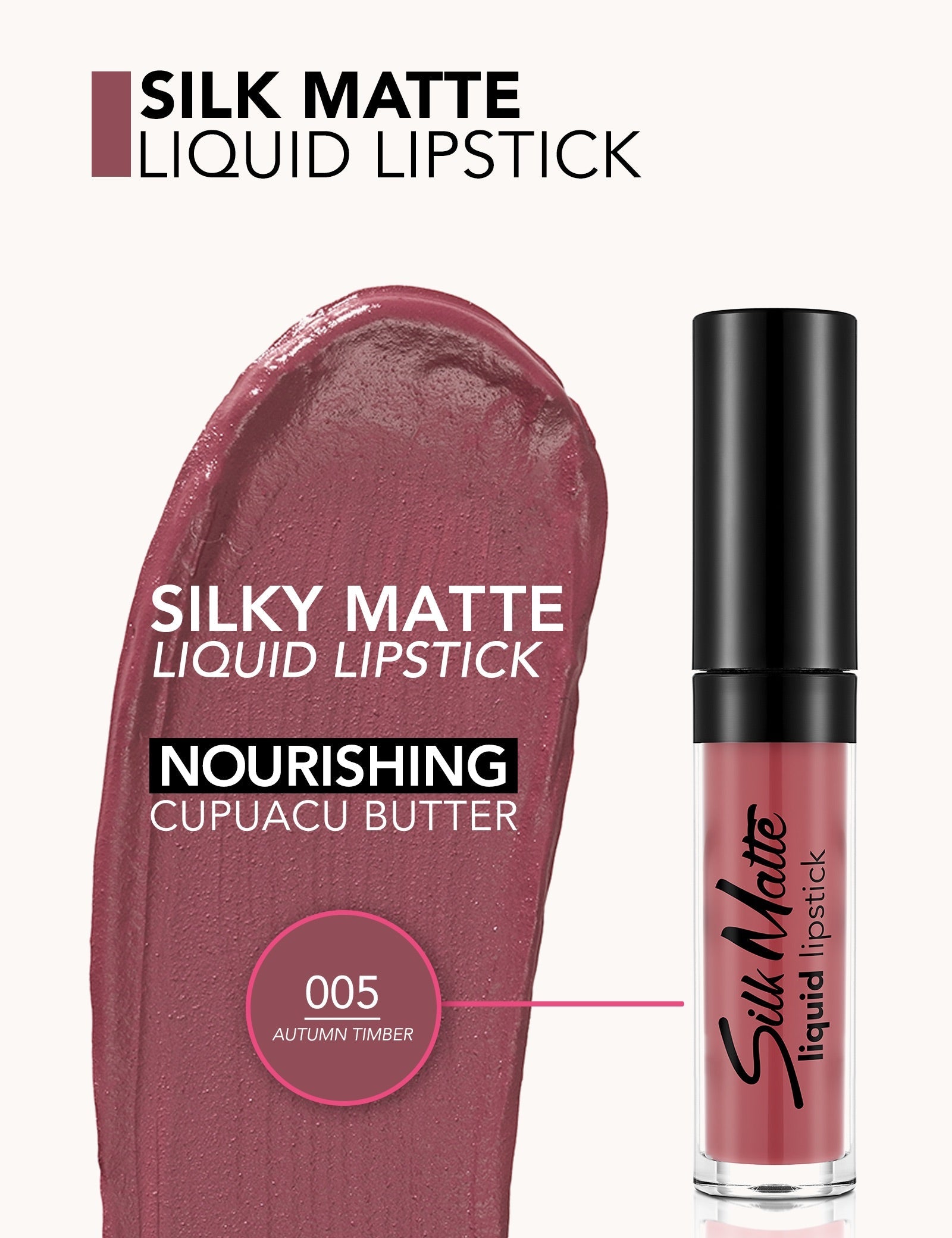 FLORMAR LIPSTICK SILK MATTE