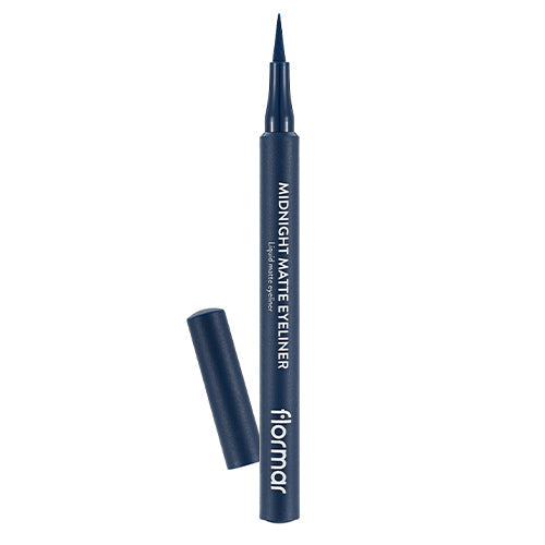 FLORMAR EYELINER MIDNIGHT MATTE DARK BLUE - D.Watson Cosmetics