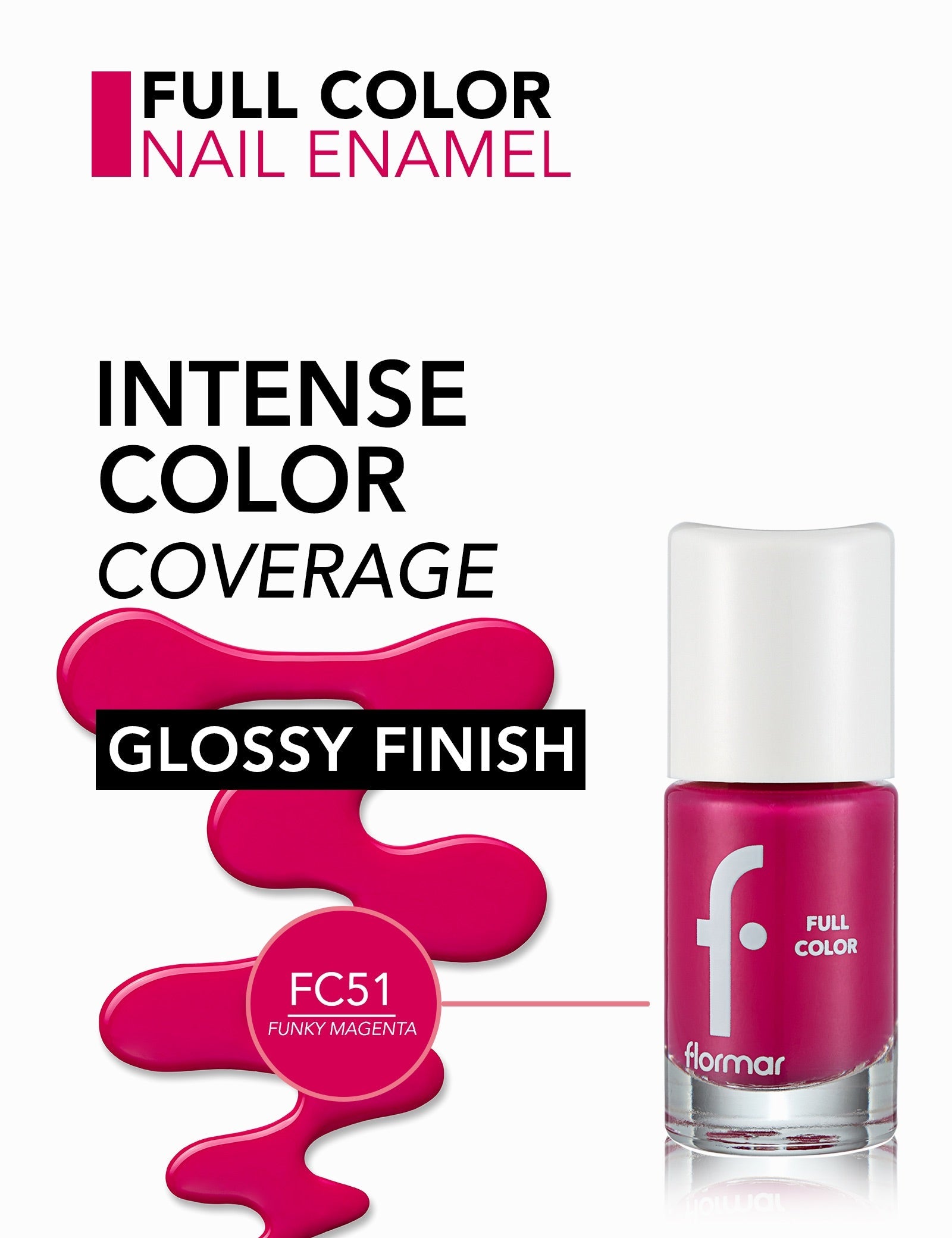 FLORMAR NAIL ENAMEL FULL COLOR