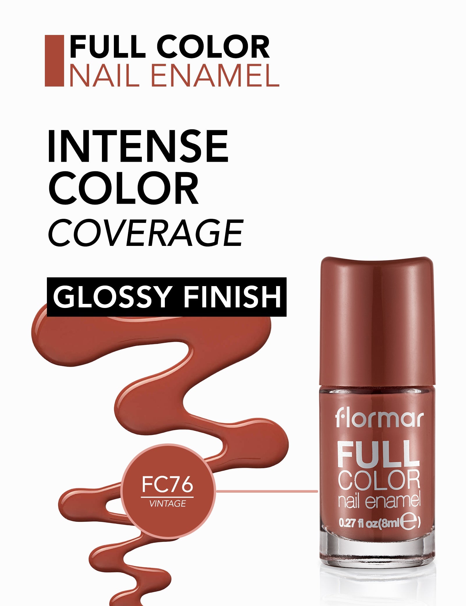 FLORMAR NAIL ENAMEL FULL COLOR