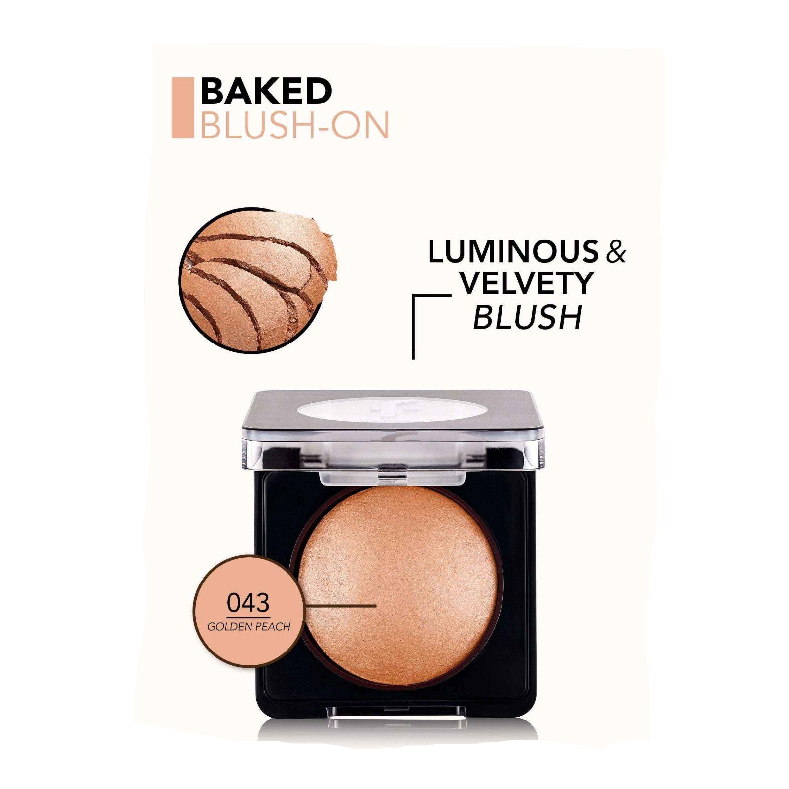 FLORMAR BLUSH BAKED 43