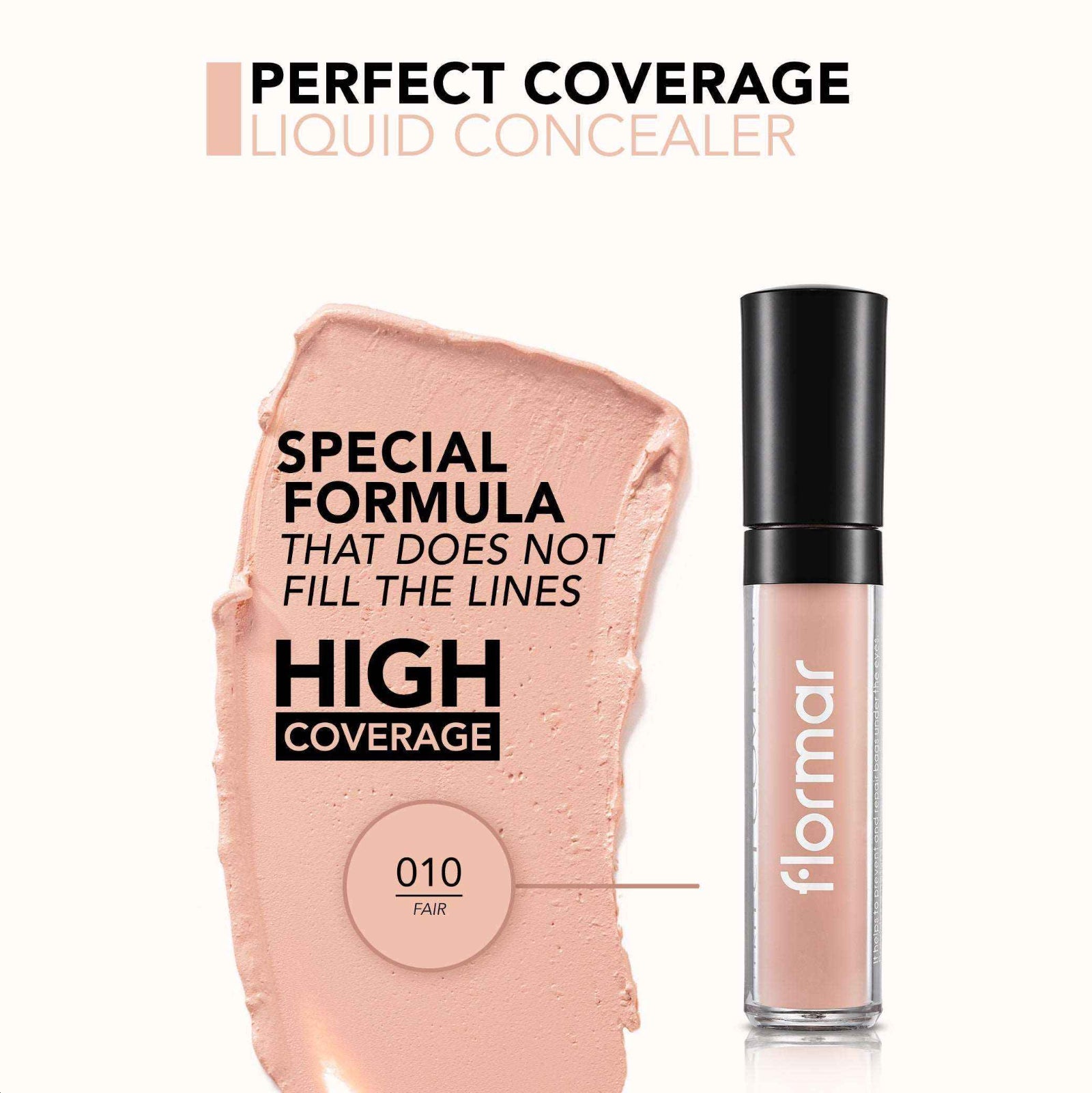 FLORMAR CONCEALER PERFECT COVERAGE 10
