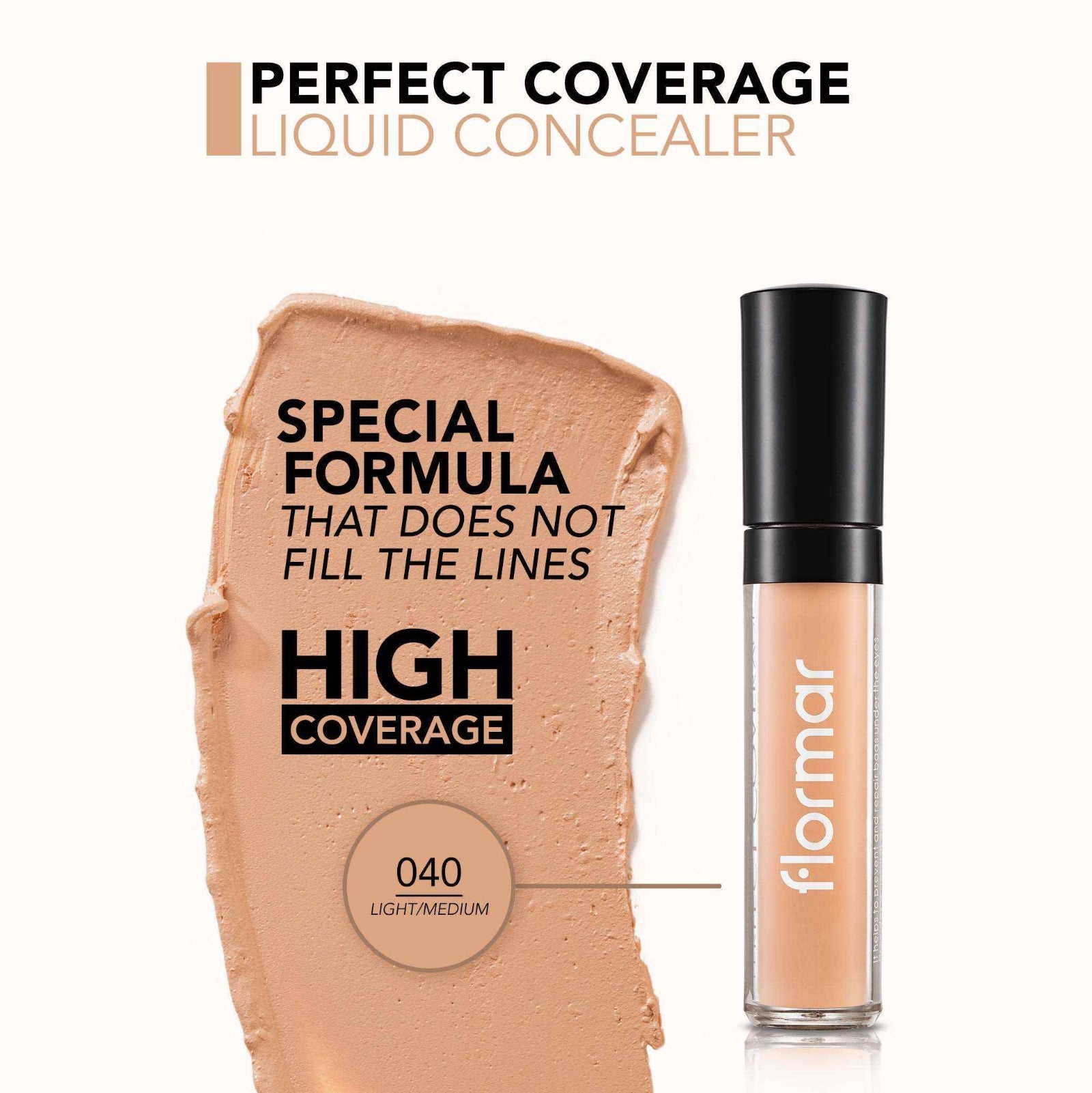 FLORMAR CONCEALER PERFECT COVERAGE 40