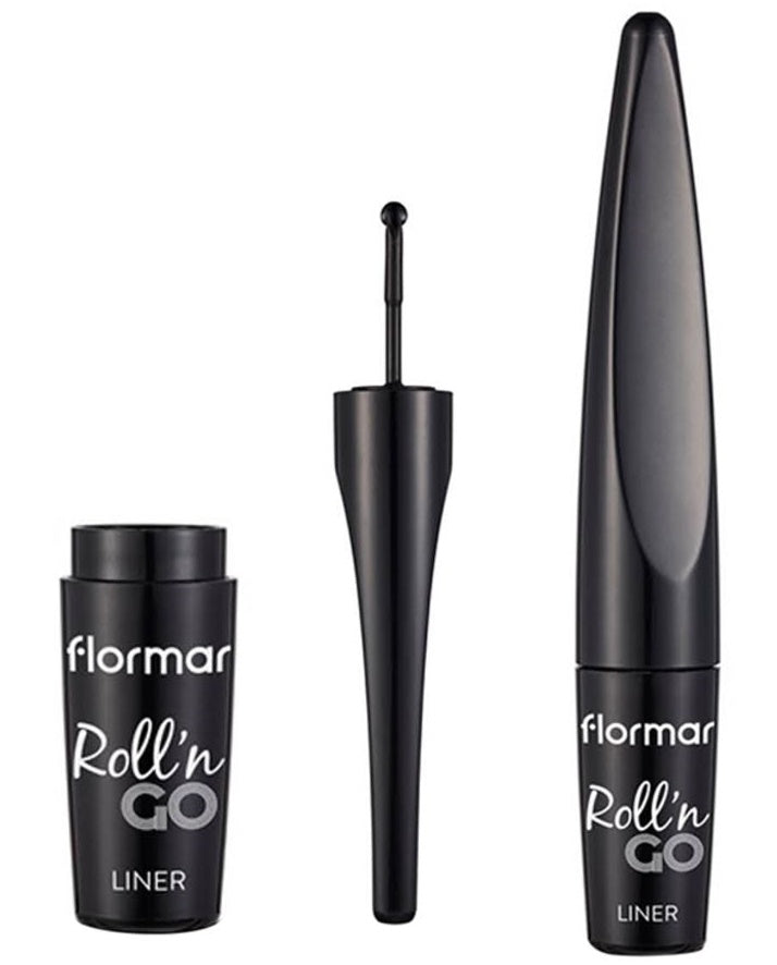 FLORMAR EYELINER ROLL N GO BLACK - D.Watson Cosmetics