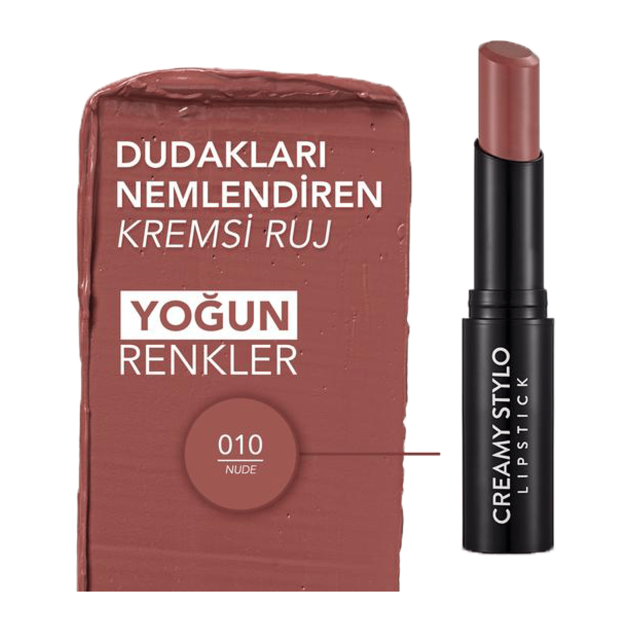 FLORMAR LIPSTICK CREAMY STYLO 010