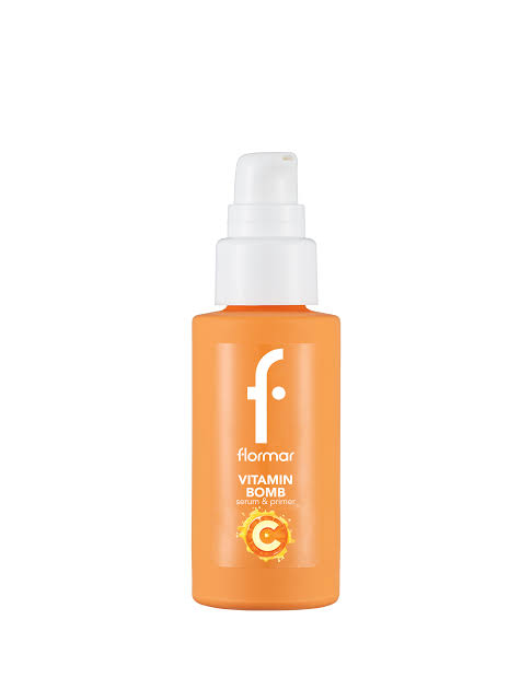 Flormar Vitamin Bomb Serum Primer 30ml for Radiant Skin